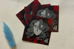 Стикеры "Медуза горгона"