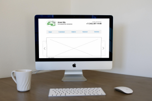 Статичный прототип корпоративного сайта