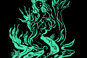 Эскиз русалки