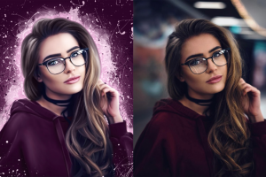 Портрет в стиле "дрим-арт"