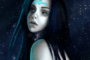 Портрет инопланетянки