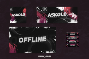 Оформление Twitch