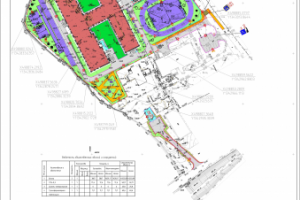 План территории проектируемой школы