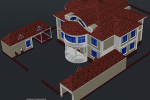 2х этажный дом