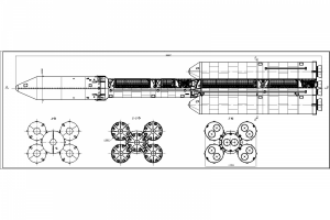 конструктивно компоновочная схема ракеты