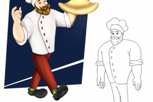 Персонаж повар