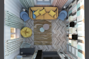 Зал (вид сверху)