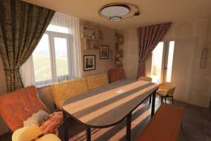 Интерьер столовой