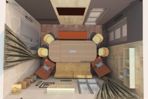 Столовая (вид сверху)