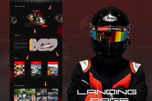 Landing Page Karting Club
