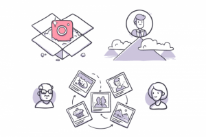 Иллюстрации для Instagram-аккаунта