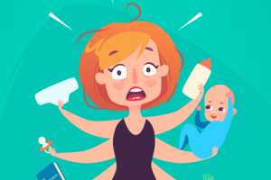 Векторная иллюстрация для детской поликлиники