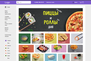 Сайт для ресторана