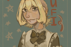 девушка в аниме стилистике