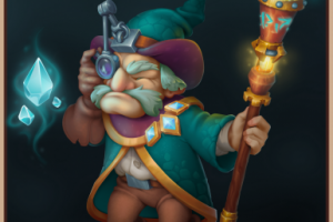 Персонаж Гном-маг.