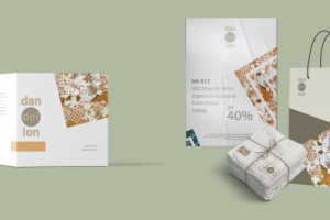 Фирменный стиль Постельного белья "dandellion"