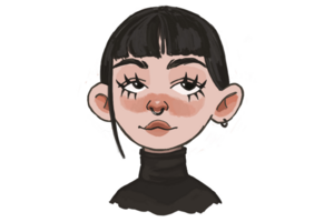 the girl
