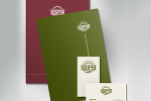 Фирменный стиль коттеджного поселка Удача