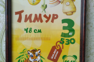 Метрика для новорожденного