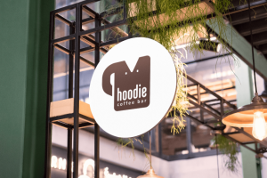 фирменный стиль для кофейни "Hoodie coffee"