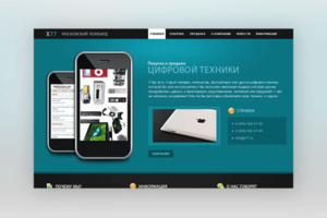 Сайт для ломбарда X77