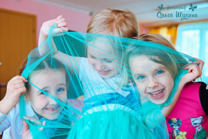 Фотосъёмка в детском саду. Выпускницы.