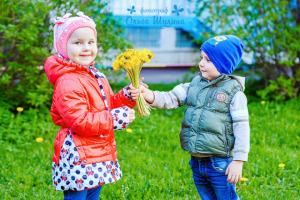 Фотосъёмка в детском саду. Весенняя прогулка.