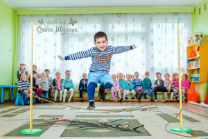 Фотосъёмка в детском саду. Физкультура.