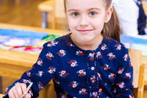 Фотосъёмка в детском саду. Рисование.