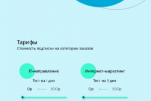 лендинг сайт для поиска заказов
