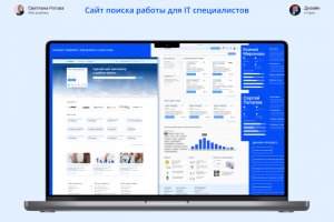 сайт поиска работы для IT специалистов