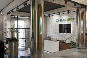 Холл для офиса СМС центра