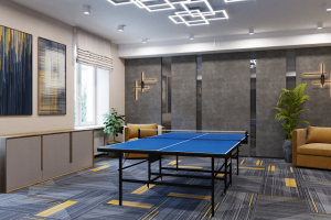 Комната для тенниса в офисе
