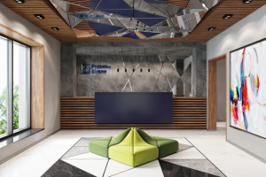 Дизайн холла для отеля 3*