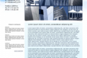 Дизайн Макет оконной компании (не принятый)