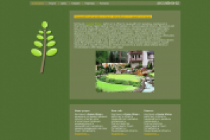 Сайт для студии ландшафтного дизайна в СПб