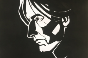 Портрет мужчины. Графика