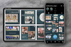 Визуал для вузовского медиацентра