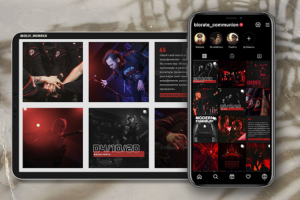 Визуал для арт-проекта