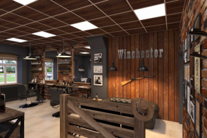 Визуализация барбершопа