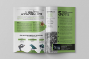 Верстка журнала "Смородина"