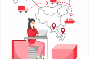 Векторная иллюстрация для сайта