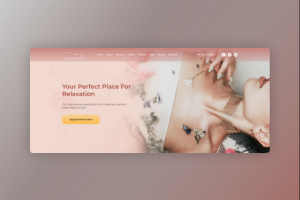 Сайт для салона красоты