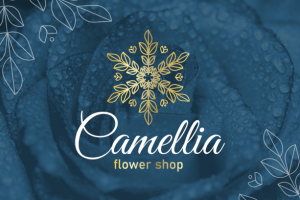 Логотип для магазина цветов