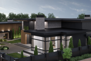 Визуализация зданий на участке