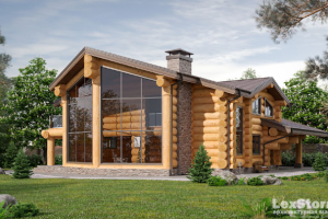 Дом Рубленое бревно