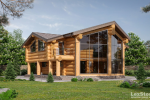 Дом Рубленое бревно