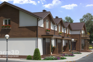 Визуализация Townhouse