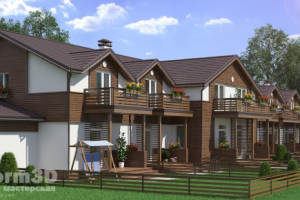 Визуализация Townhouse