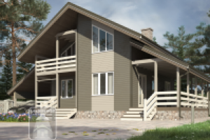 Дом из сайдинга